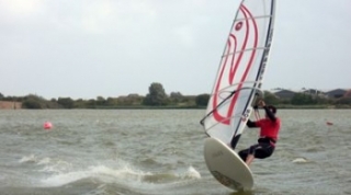 Windsurfing jump